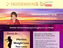 Tablet Screenshot of endlessenergynow.com